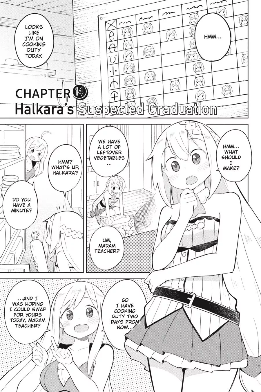 Read I’ve Been Killing Slimes for 300 Years and Maxed Out My Level Chapter 14 - Halkara's Suspected Graduation Online