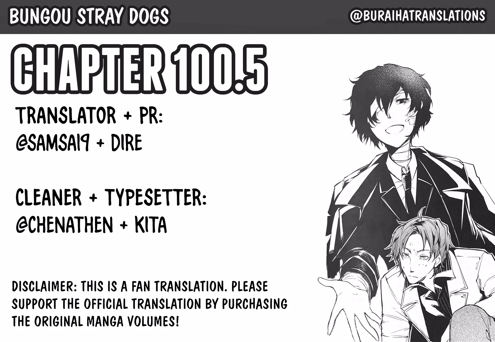 Read Bungou Stray Dogs Chapter 100.5 - In the Pier of the Sky, Part 9 (Second Half) Online