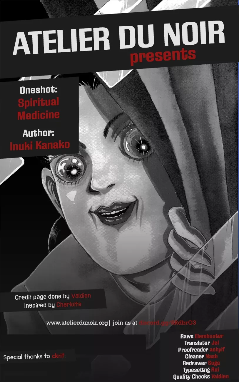 Read Horror Anthology Comic Shikaku Chapter 3 - Spiritual Medicine (Inuki Kanako) Online