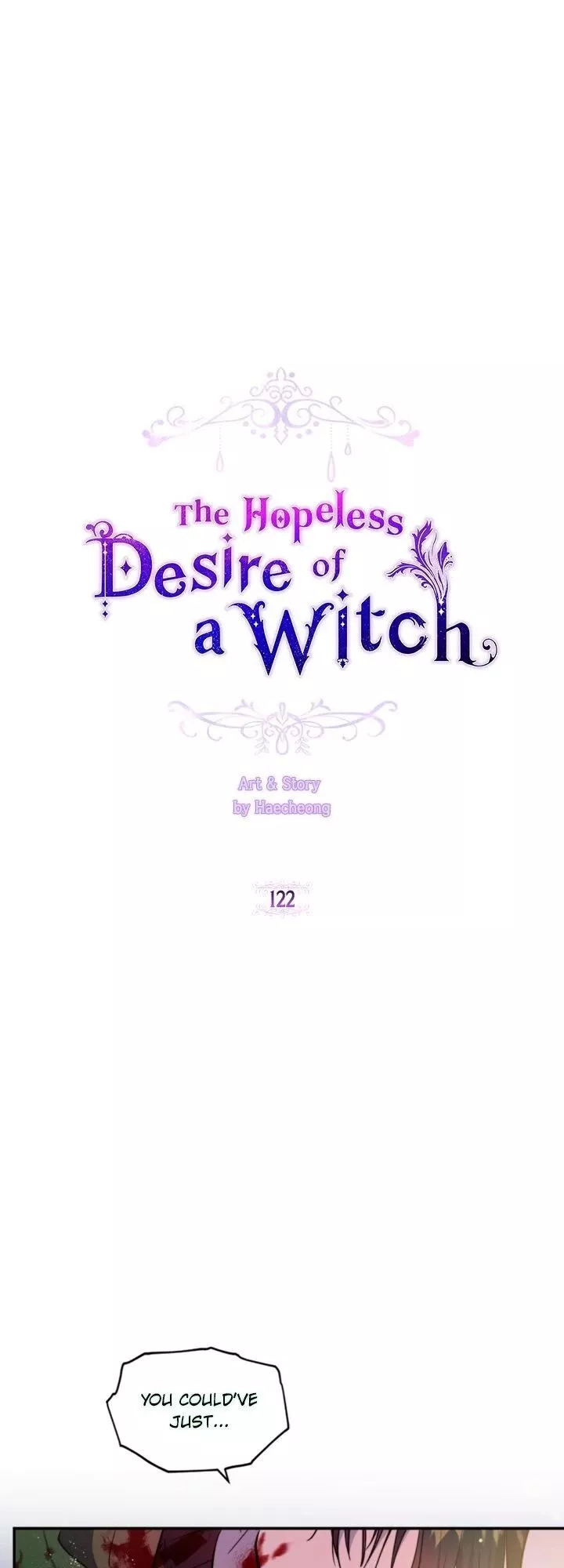 Read A Witch’s Hopeless Wish Chapter 122 Online