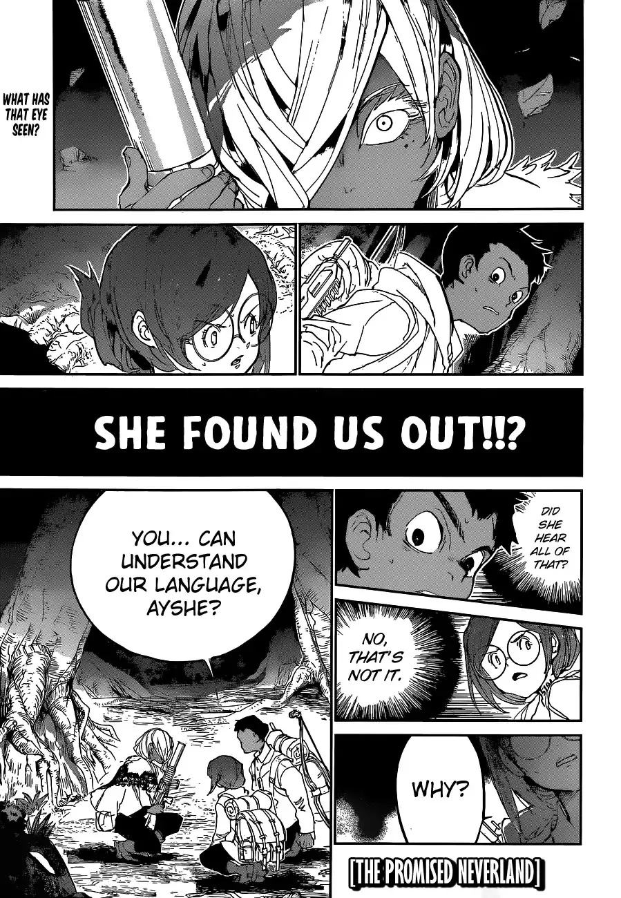 Read Yakusoku no Neverland Chapter 139 - The Search for the Demons (2) Online