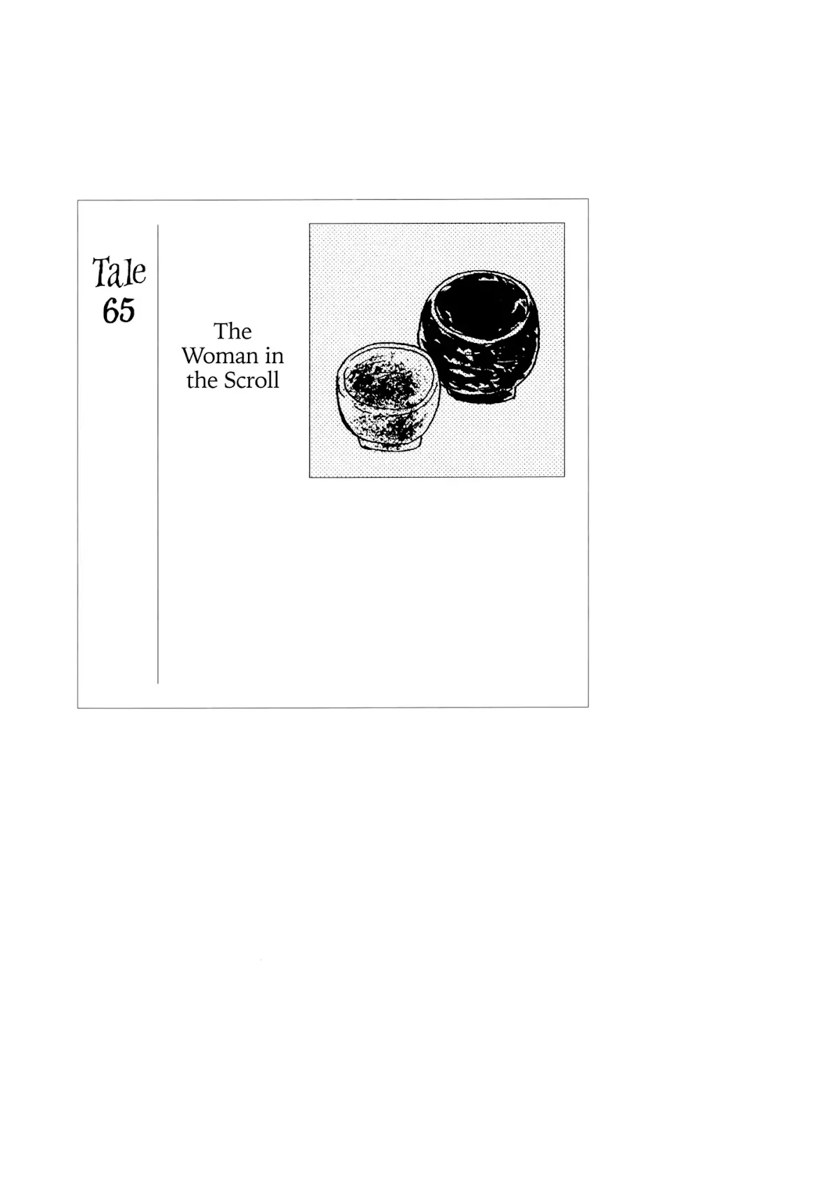 Read Hyaku Monogatari Chapter 65 - The Woman in the Scroll Online