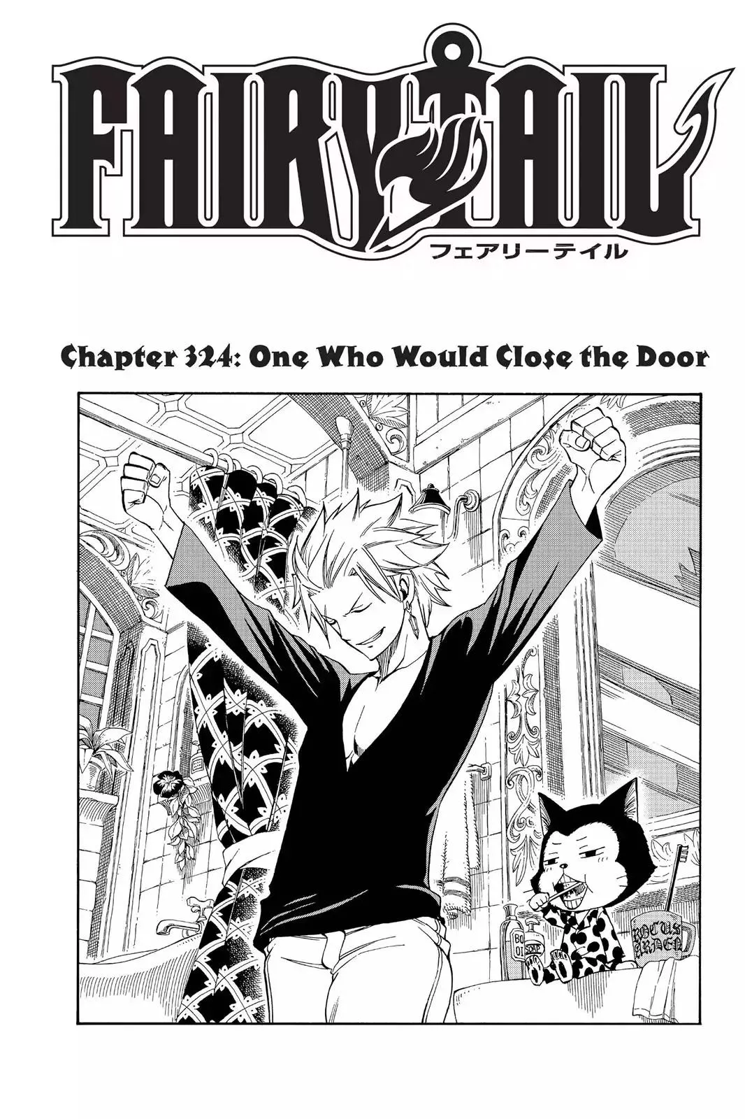 Read Fairy Tail Chapter 324 - One Who Would Close the Door Online