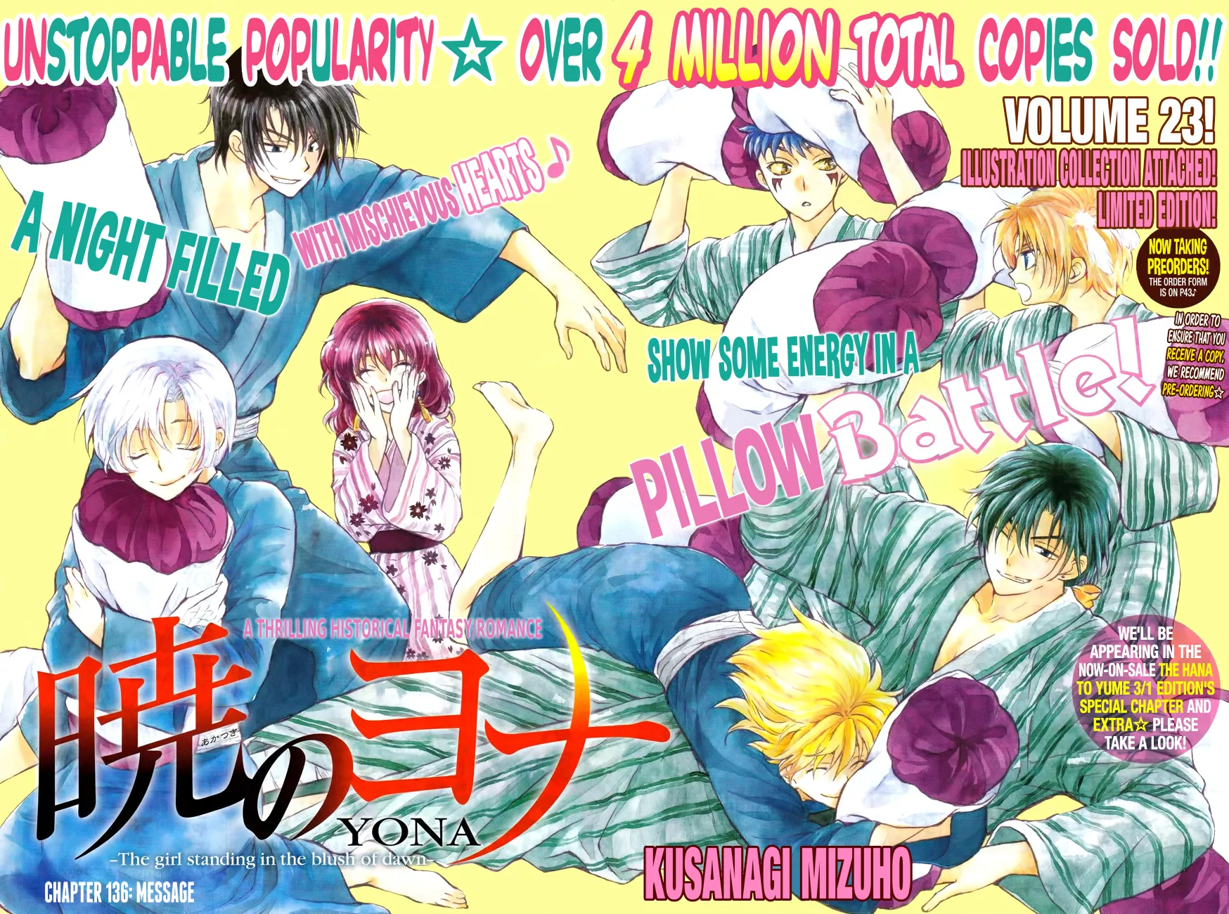 Read Akatsuki no Yona Chapter 136 - Message Online