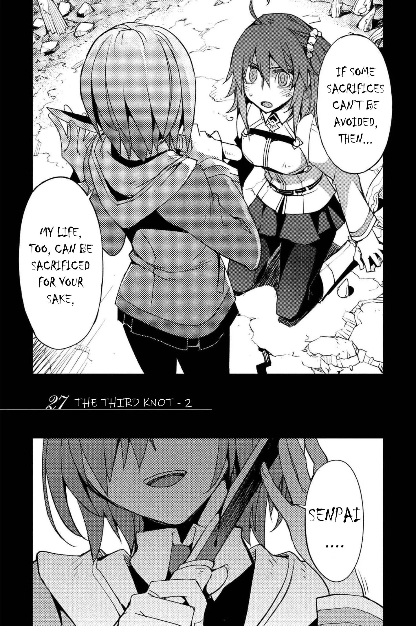 Read Fate/Grand Order -Epic of Remnant- Pseudo-Singularity IV: The Forbidden Advent Garden, Salem – Heretical Salem Chapter 27 - The Third Knot - 2 Online