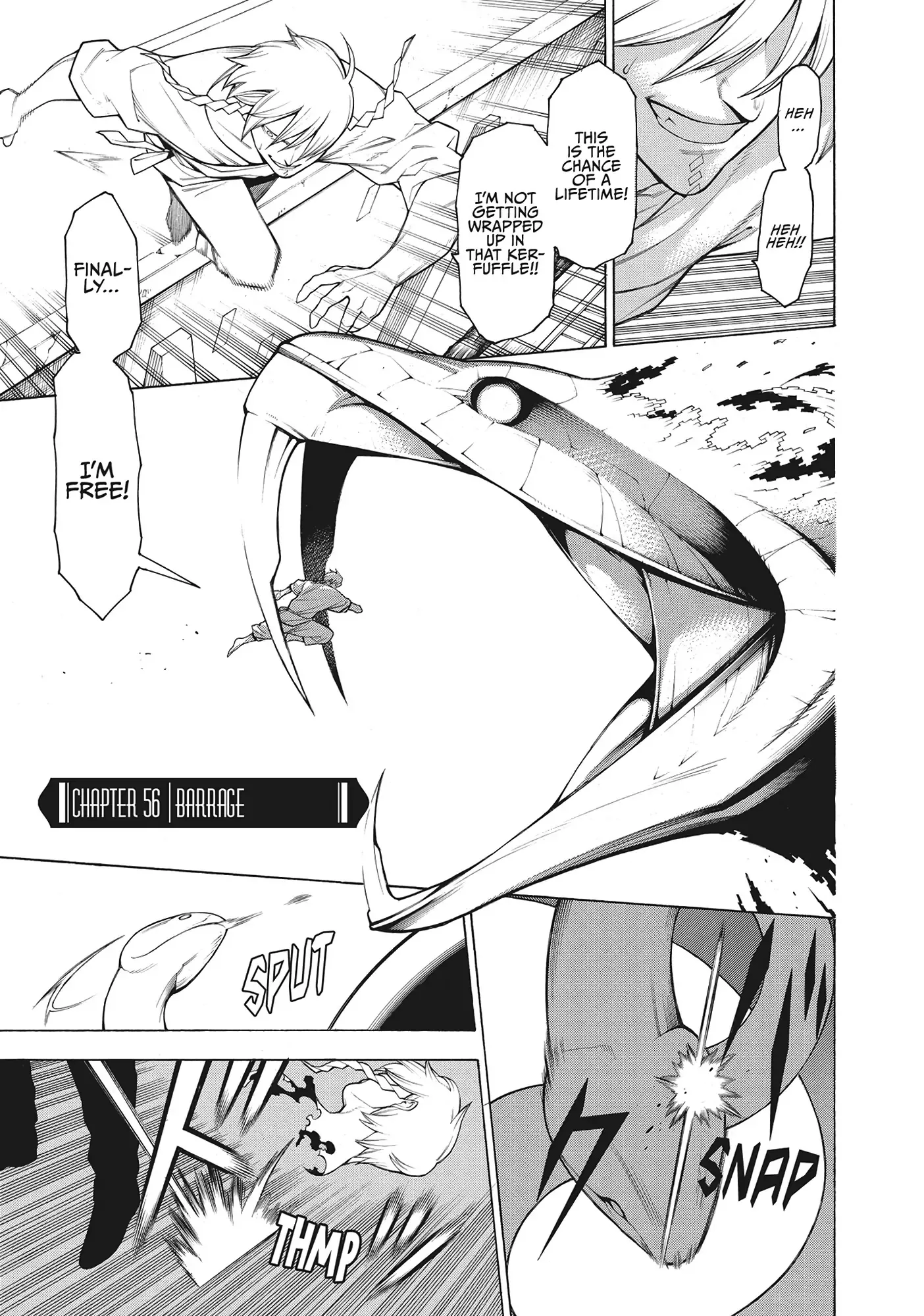 Read Malevolent Spirits: Mononogatari Chapter 56 - Barrage Online
