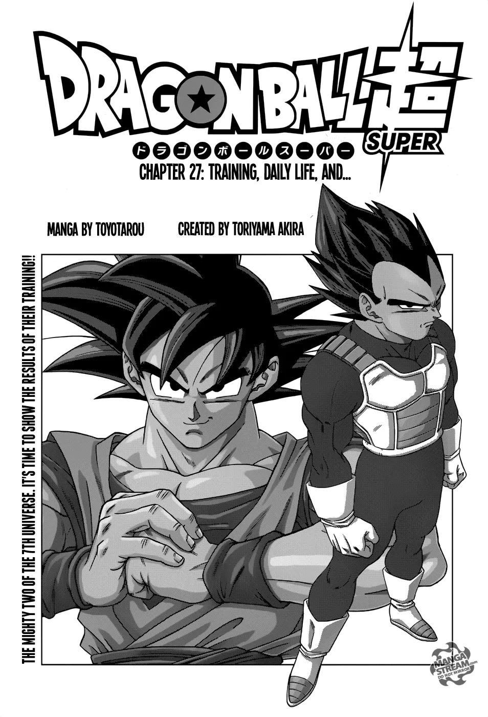 Read Dragon Ball Super Chapter 27 Online