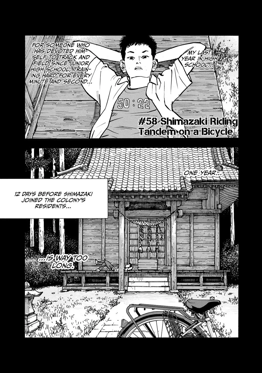 Read Dear Shimazaki in the Peaceful Land Chapter 58 - Shimazaki Riding Tandem on a Bicycle Online