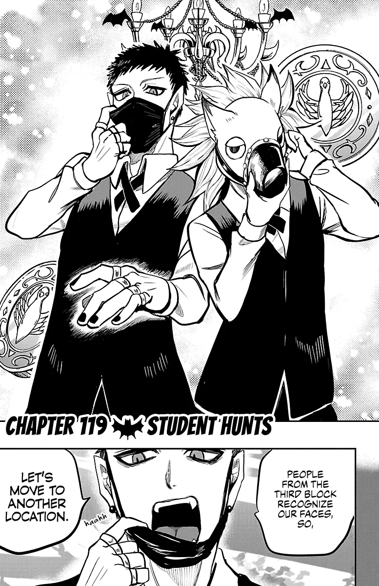 Read Mairimashita! Iruma-kun Chapter 119 - Student Hunts Online