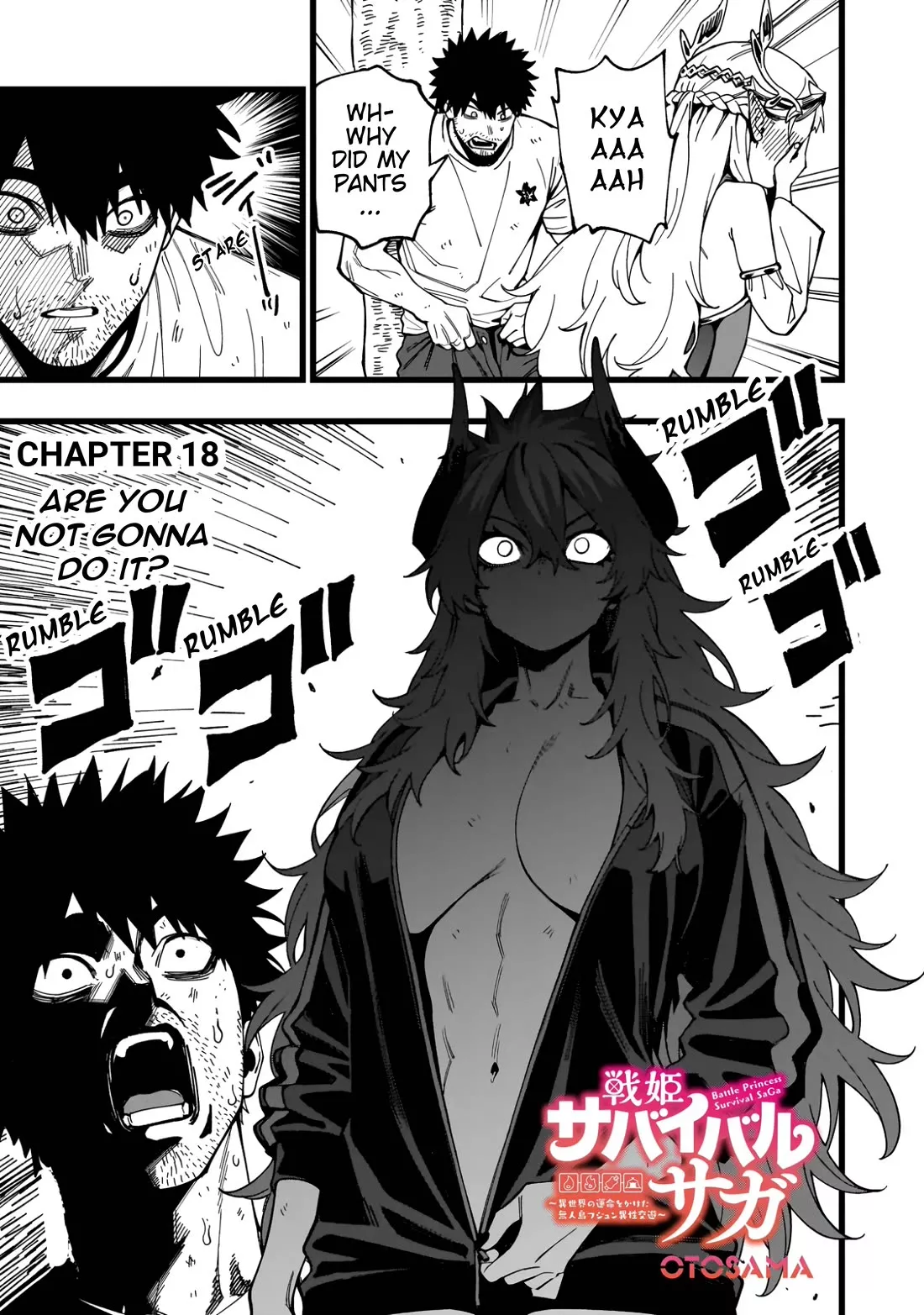 Read Senki Survival Saga: Isekai no Unmei wo Kaketa Mujintou Fujun Isei Kouyuu Chapter 18 - Are you not gonna do it? Online