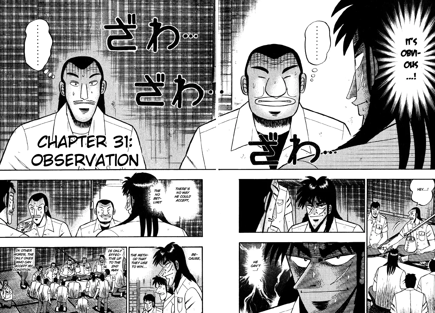 Read Gambling Heathen Kaiji – Kaiji Part 2 Chapter 31 - Observation Online