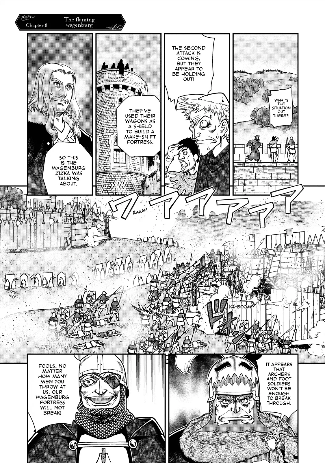 Read Dívčí válka: Maidens’ War Chapter 8 - The flaming wagenburg Online