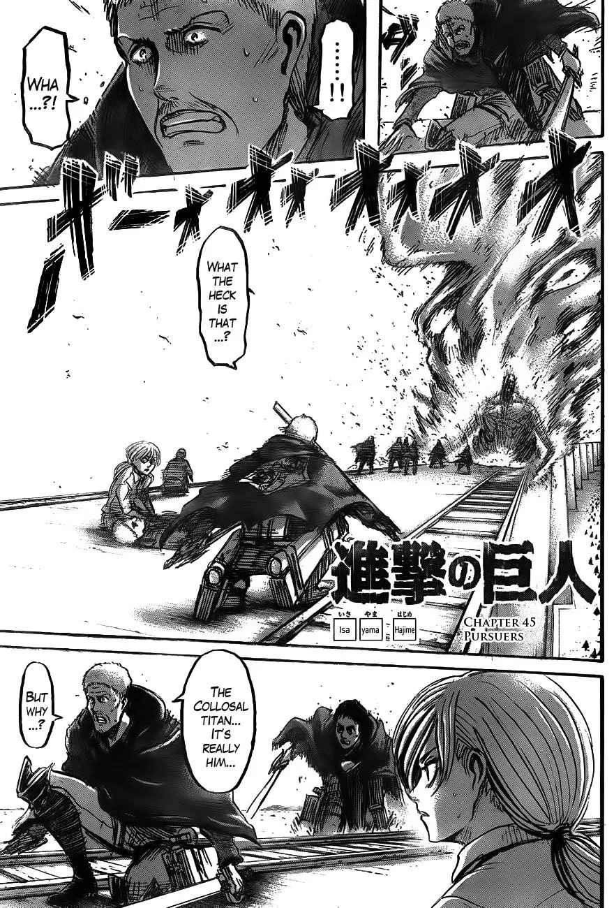 Read Attack on Titan Chapter 45 Online