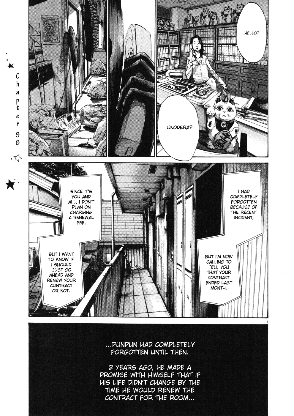 Read Oyasumi Punpun Chapter 98 Online