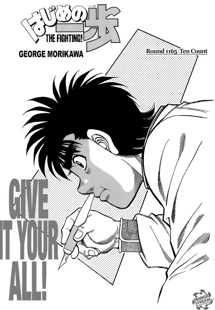 Read Hajime no Ippo Chapter 1165 - Ten Count Online