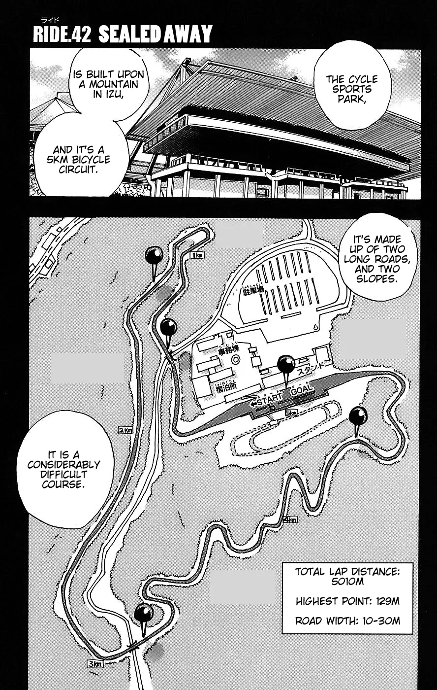 Read Yowamushi Pedal Chapter 42 - Sealed Away Online