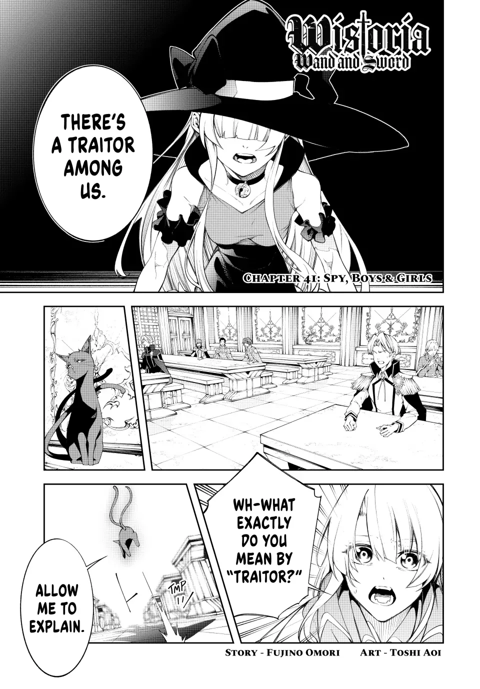 Read Wistoria: Wand and Sword Chapter 41 - Spy, Boys & Girls Online