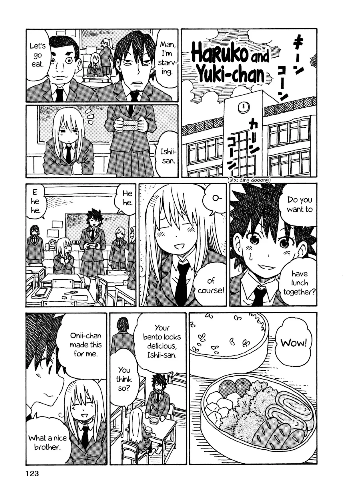 Read Hatarakanai Futari (The Jobless Siblings) Chapter 378.3 - Haruko and Yuki-chan Online