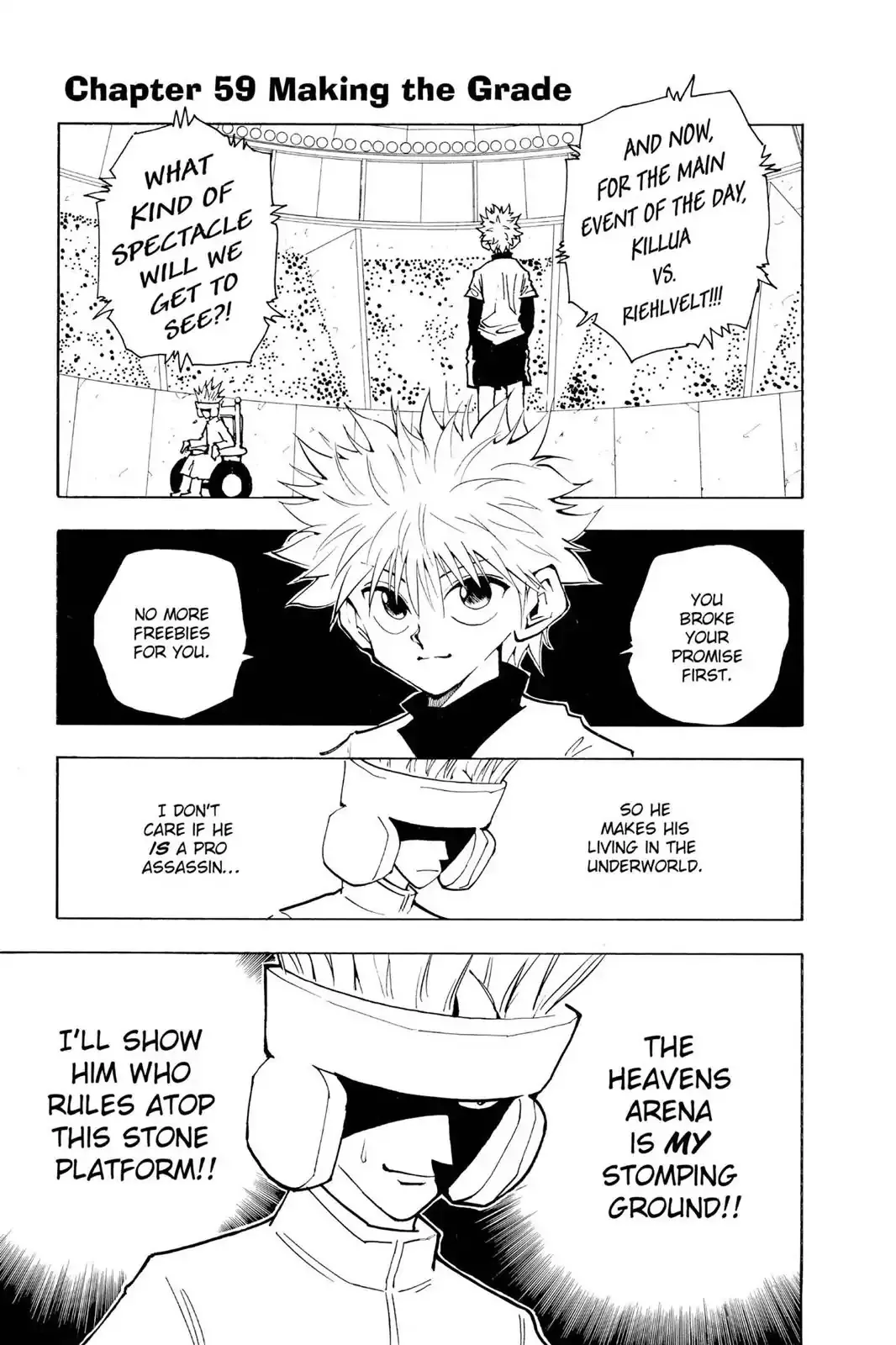 Read Hunter X Hunter Chapter 59 - Making the Grade Online