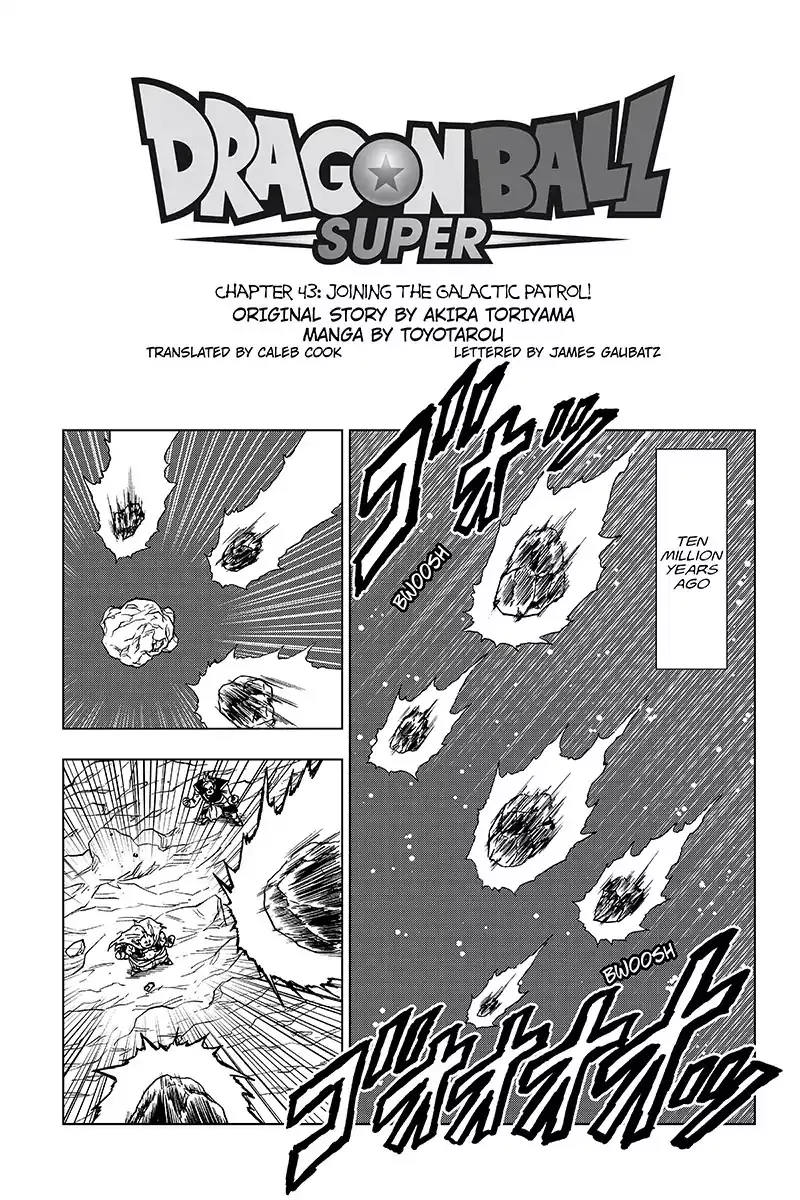 Read Dragon Ball Super Chapter 43 - Joining The Galactic Patrol! Online