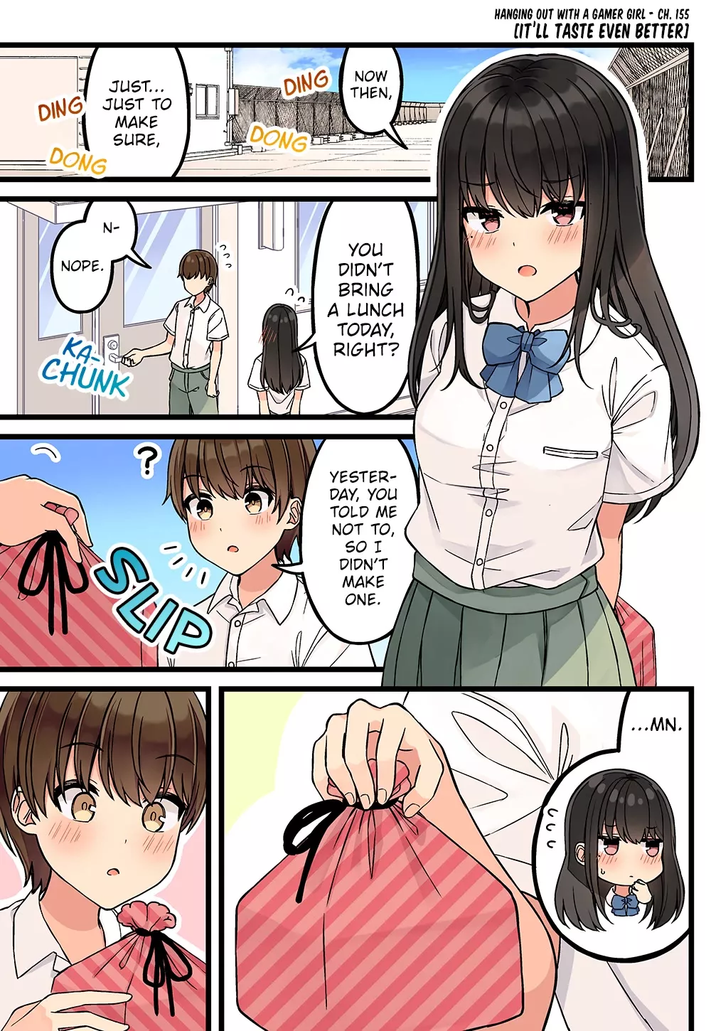 Read Hanging Out With a Gamer Girl Chapter 155 - It'll Taste Even Better Online