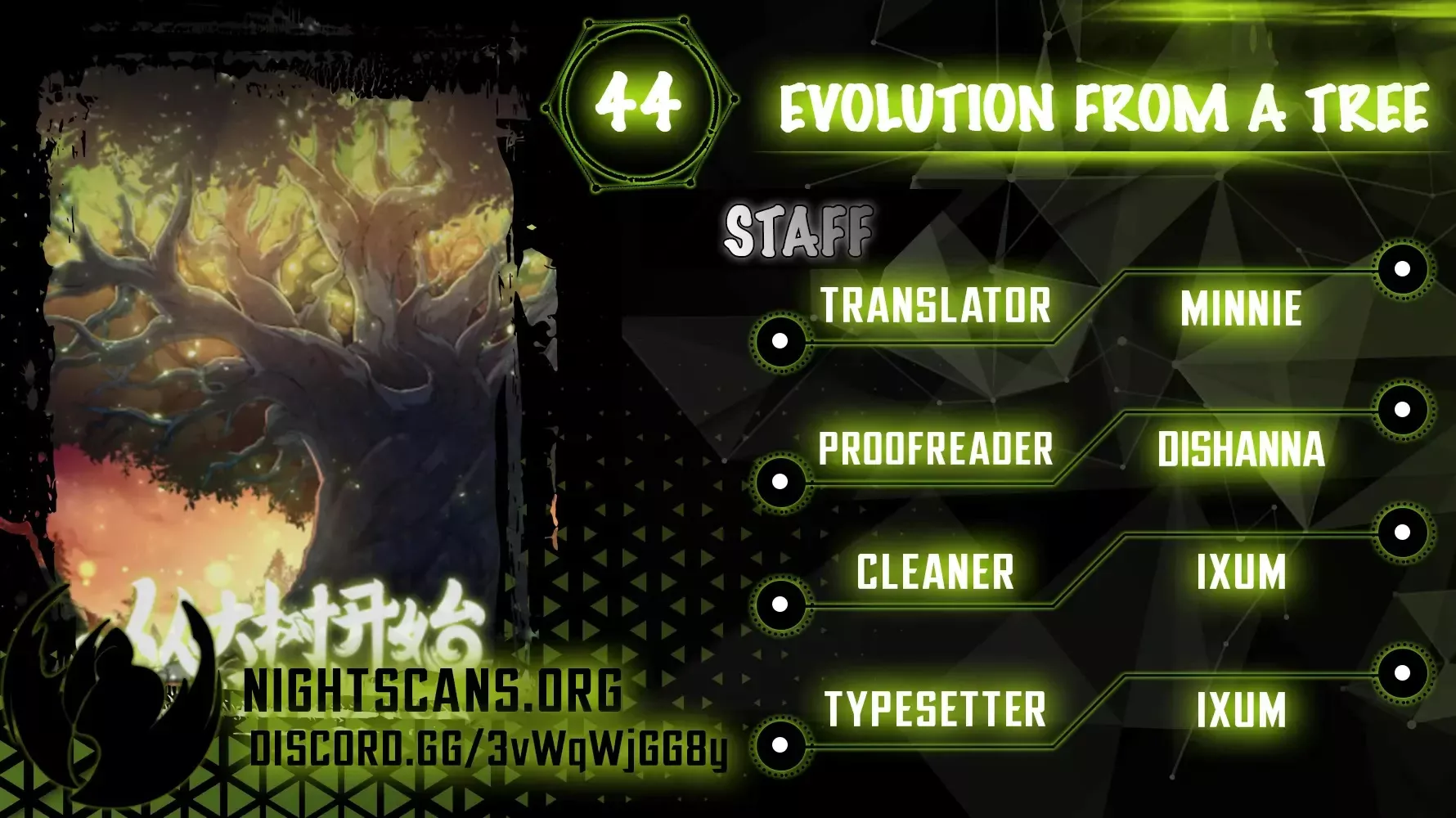 Read Evolution Begins With a Big Tree Chapter 44 Online