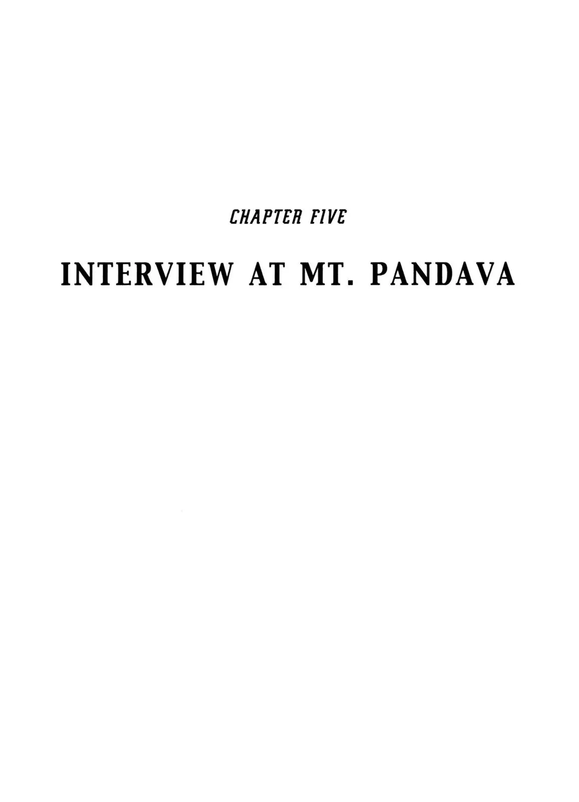 Read Buddha Chapter 27 - Interview at Mt. Pandava Online