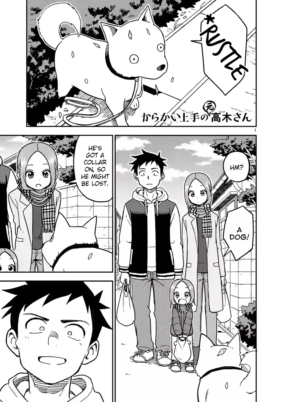 Read Karakai Jouzu no (Moto) Takagi-san Chapter 123 - Dog Online