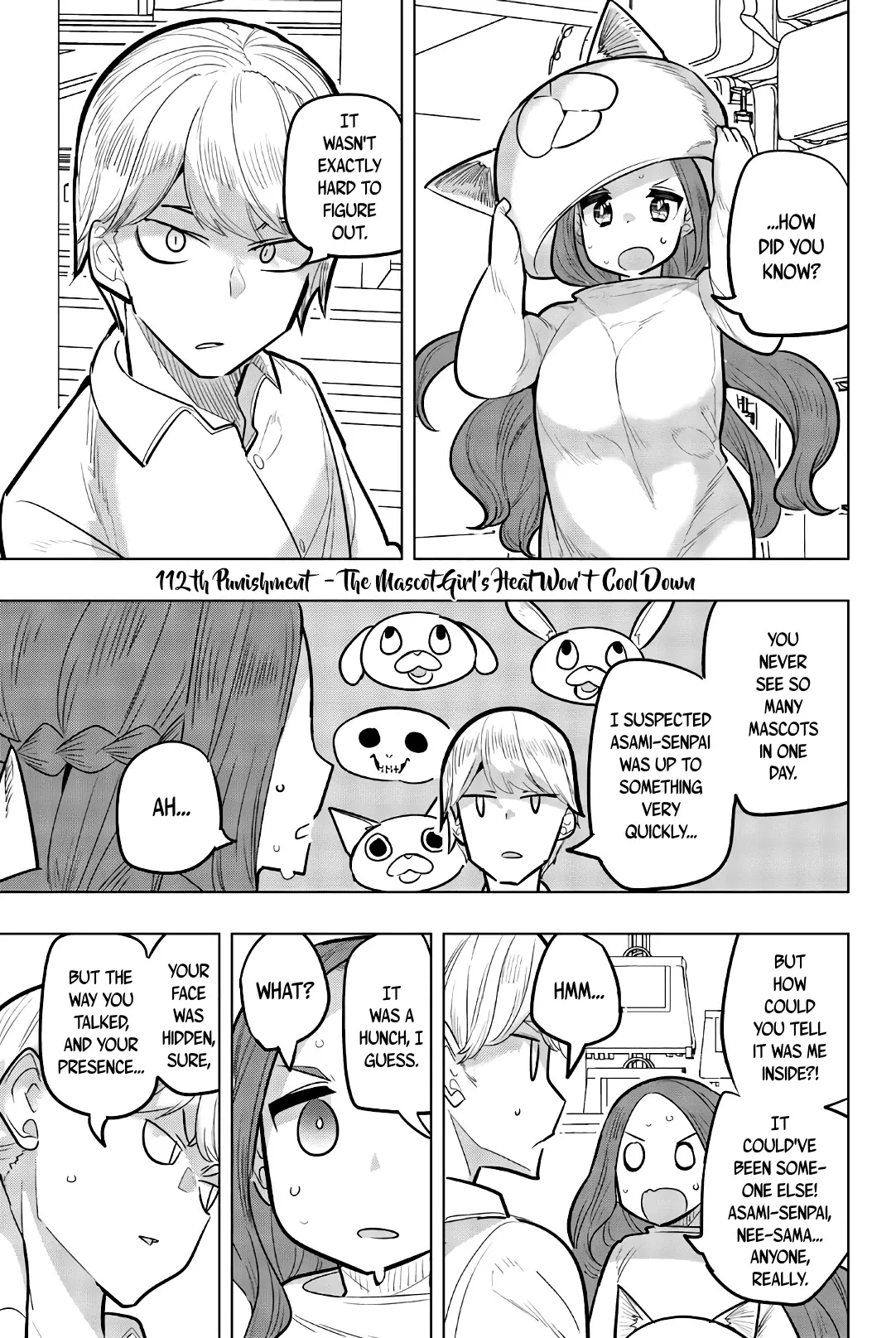 Read Houkago no Goumon Shoujo Chapter 112 - The Mascot Girl's Heat Won't Cool Down Online