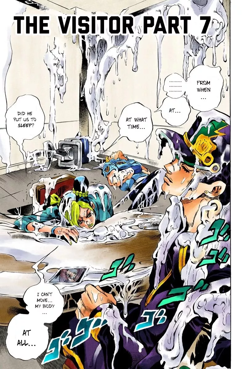 Read JoJo’s Bizarre Adventure Part 6: Stone Ocean Chapter 17 - The Visitor Part 7 Online