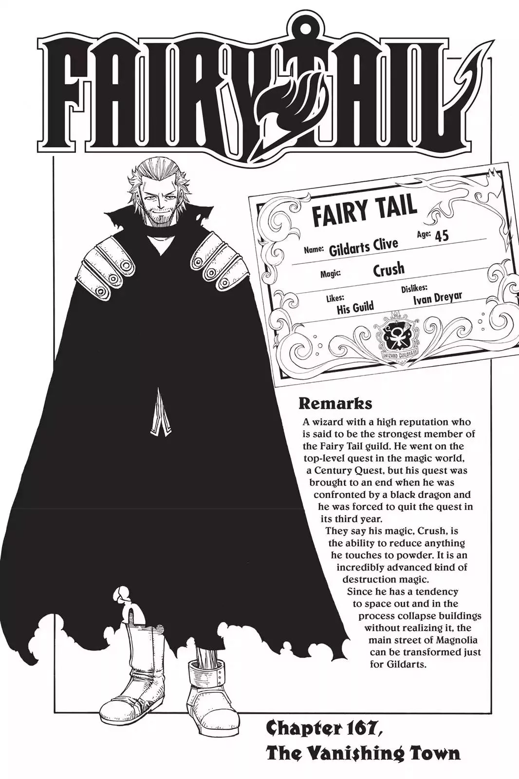 Read Fairy Tail Chapter 167 - The Vanishing Town Online