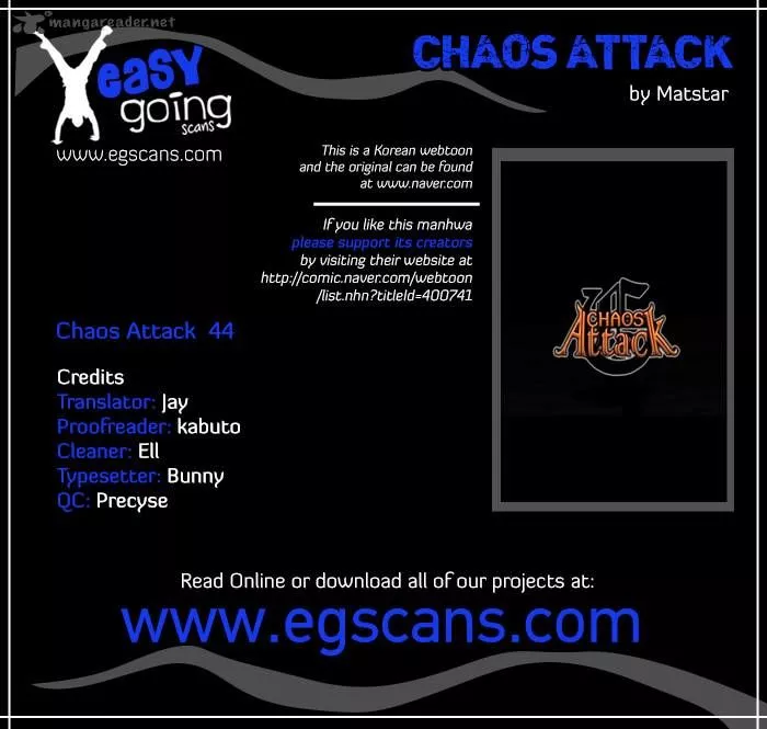 Read Chaos Attack Chapter 44 Online