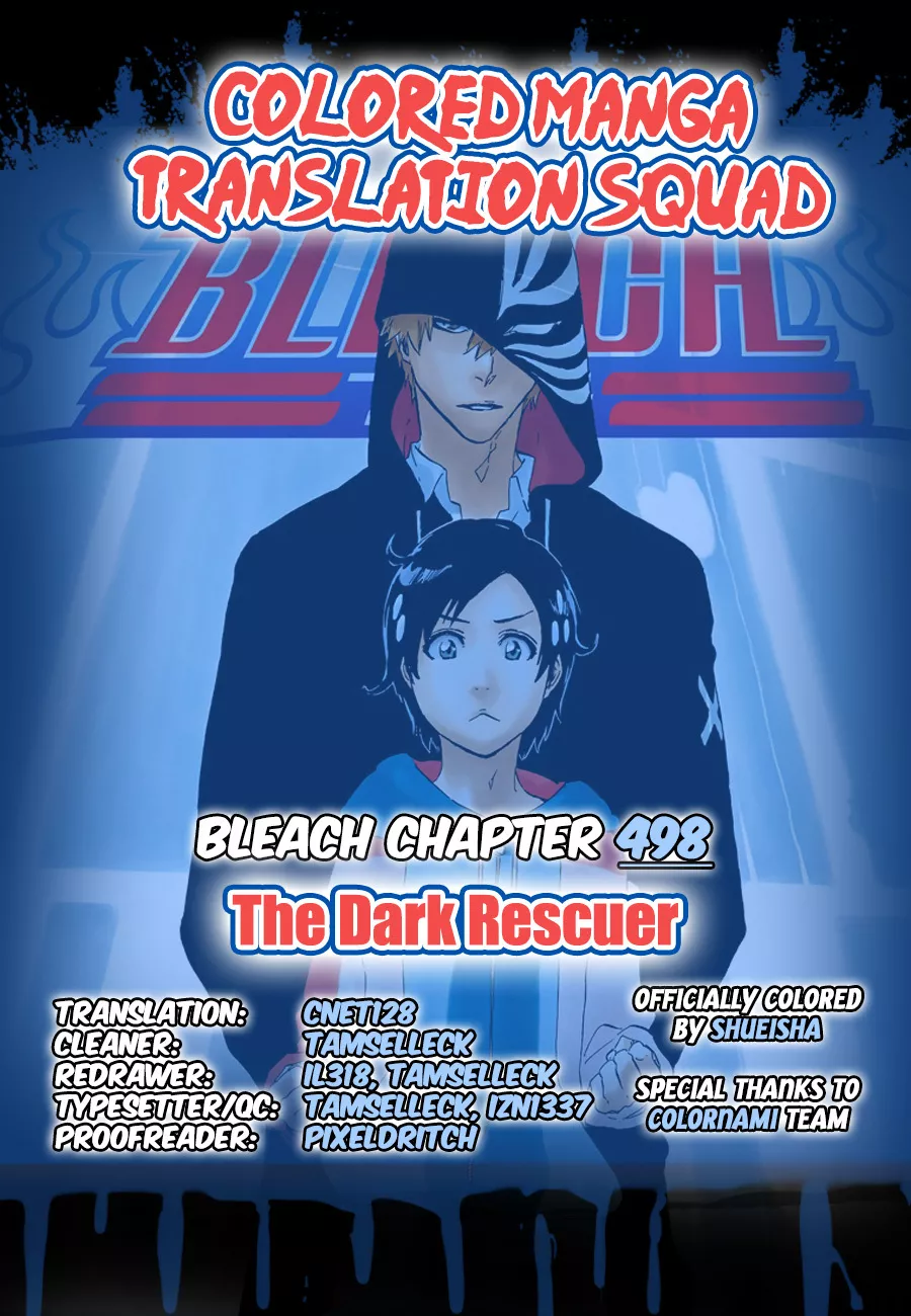 Read Bleach Chapter 498 - The Black Rescuer Online