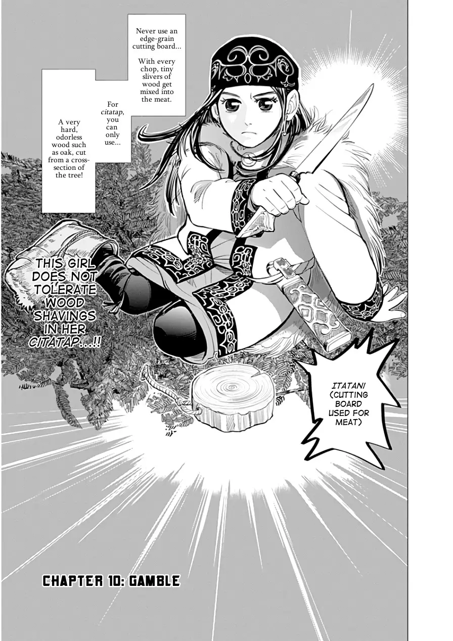 Read Golden Kamuy Chapter 10 - Gamble Online