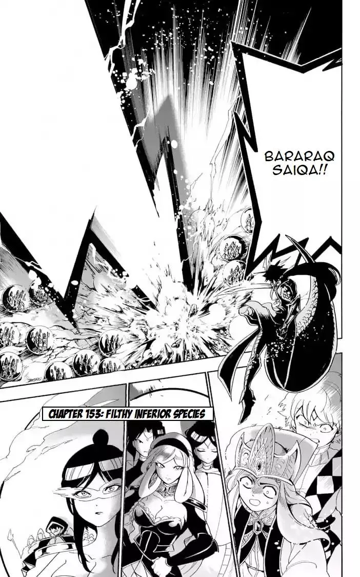 Read Magi – Sinbad no Bouken Chapter 153 - Filthy Inferior Species Online