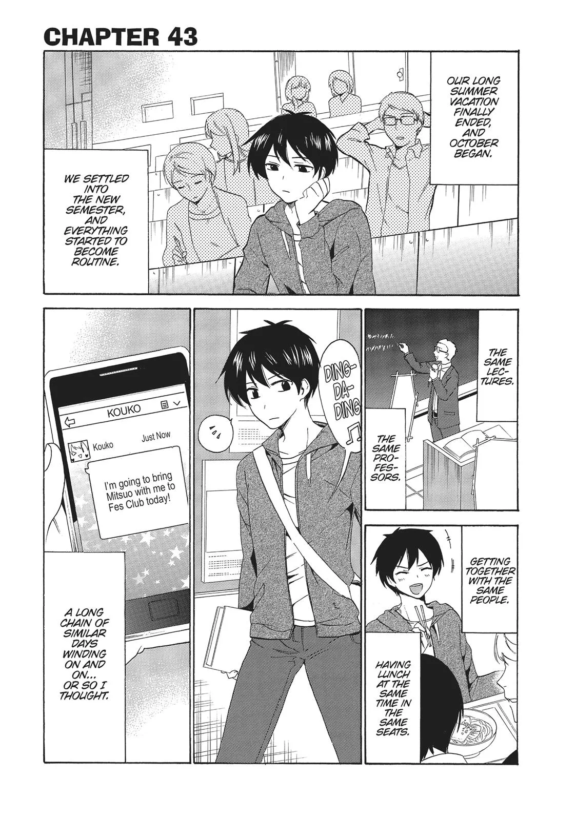 Read Golden Time (Umechazuke) Chapter 43 Online