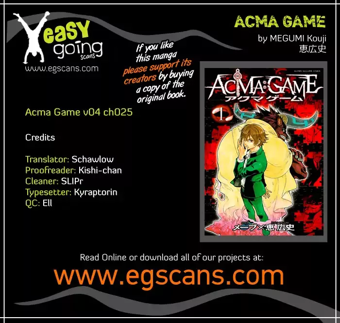 Read Acma:Game Chapter 25 - A Magician's Tricks Online