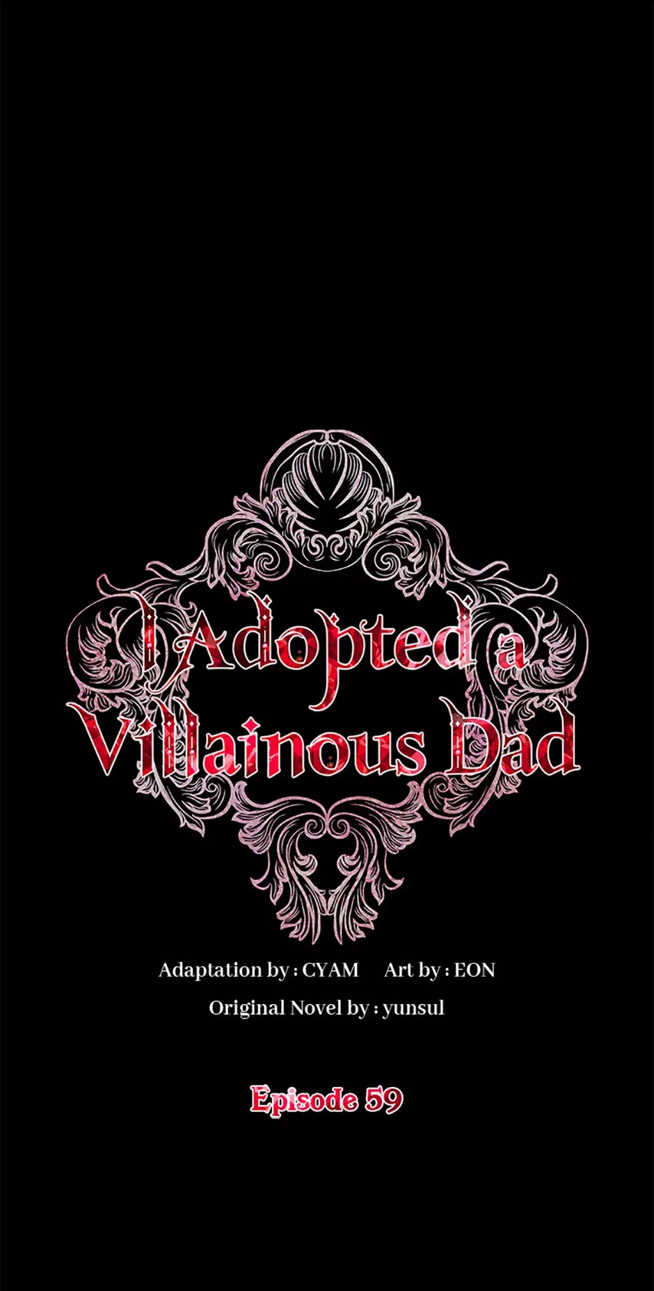 Read I Adopted a Villainous Dad Chapter 59 Online