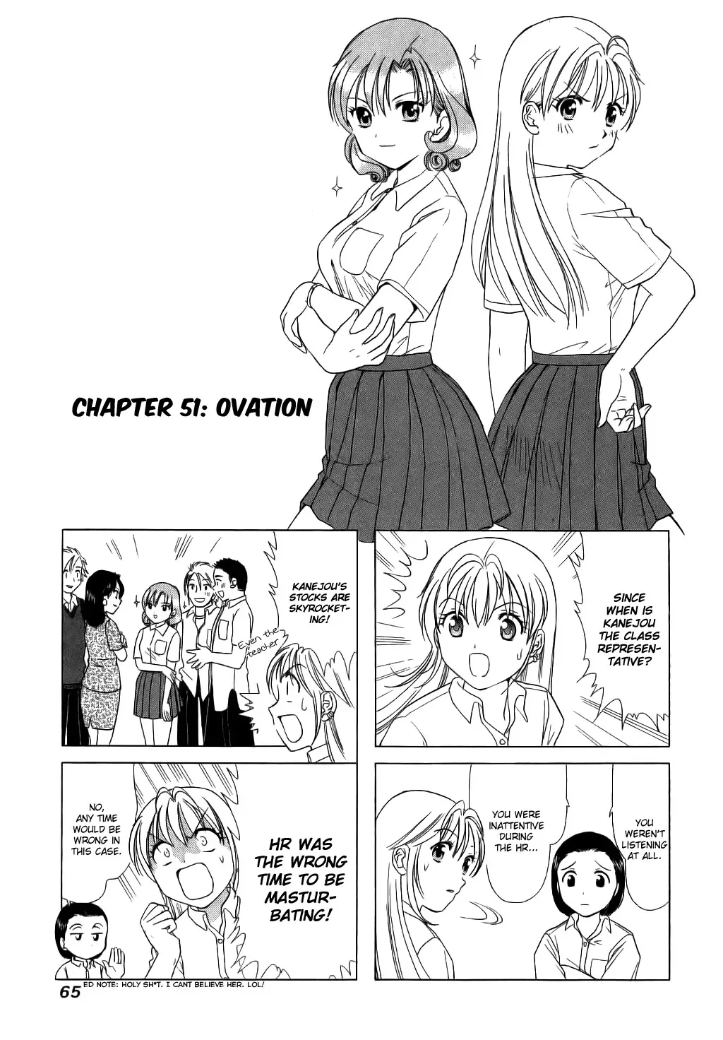 Read B Gata H Kei Chapter 51 - Ovation Online