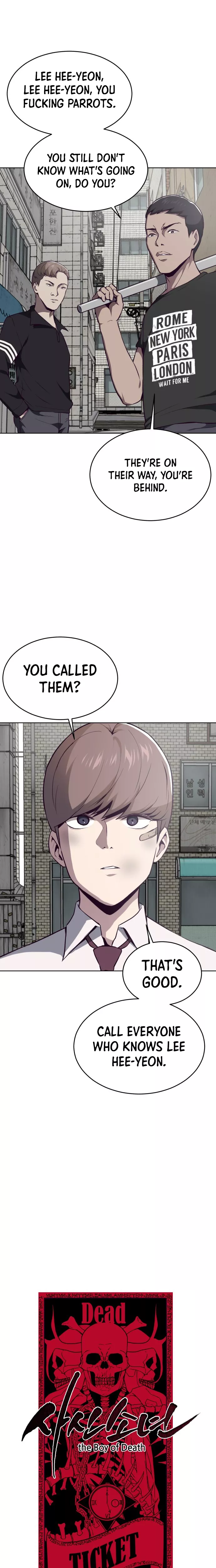 Read The Boy of Death Chapter 36 - Unknown Chaser Online