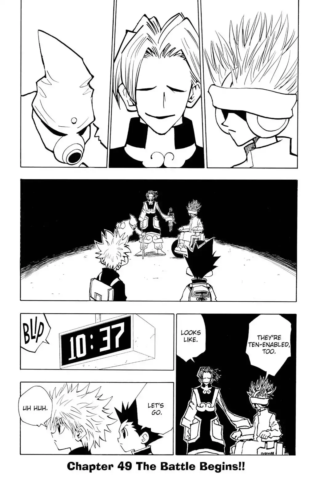 Read Hunter X Hunter Chapter 49 - The Battle Begins!! Online