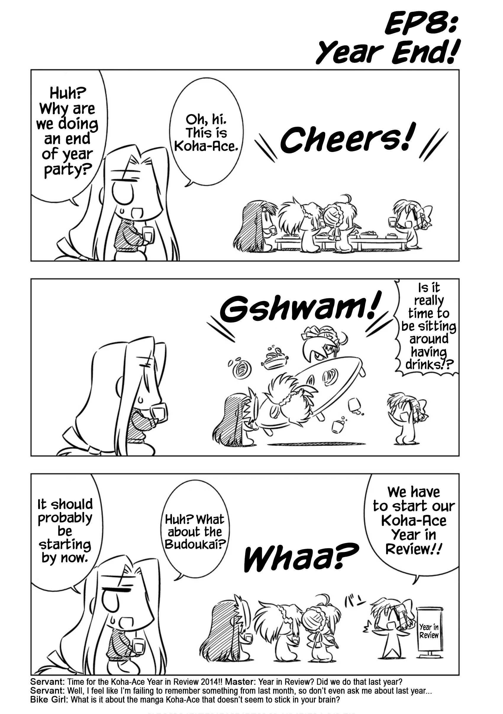 Read Koha-Ace XP Chapter 8 - EP8: Year End! Online