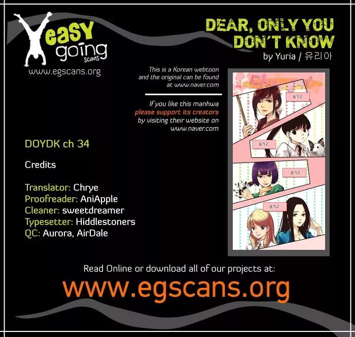 Read Dear, Only You Don’t Know! Chapter 34 Online