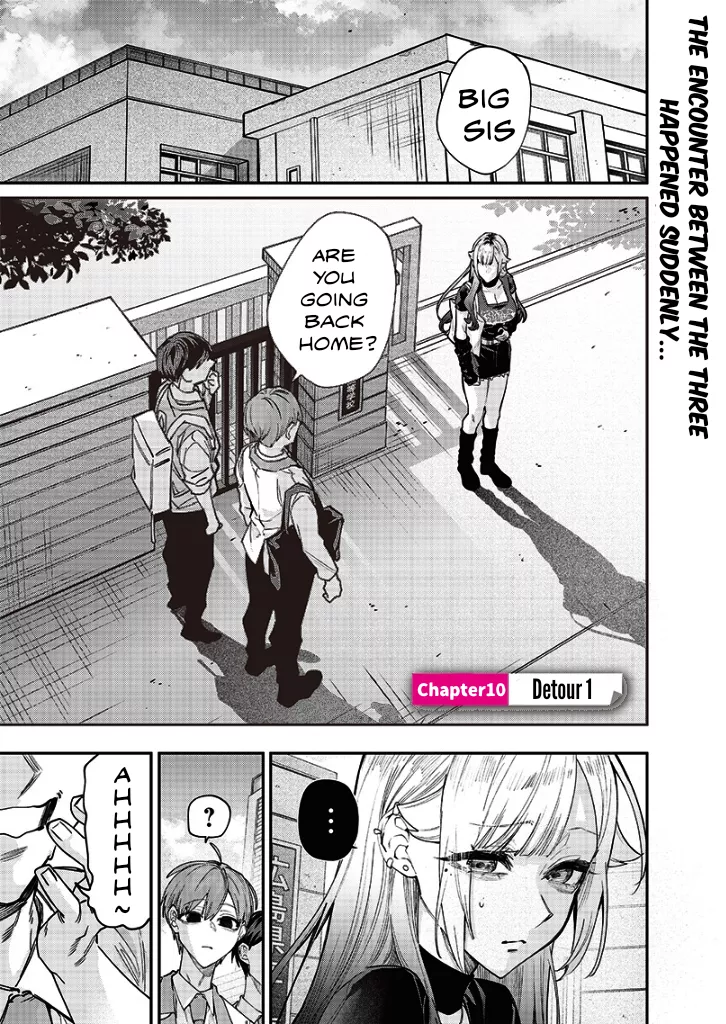 Read Namaiki na Gal Ane wo Wakaraseru Hanashi Chapter 10 - 「Detour 1」 Online