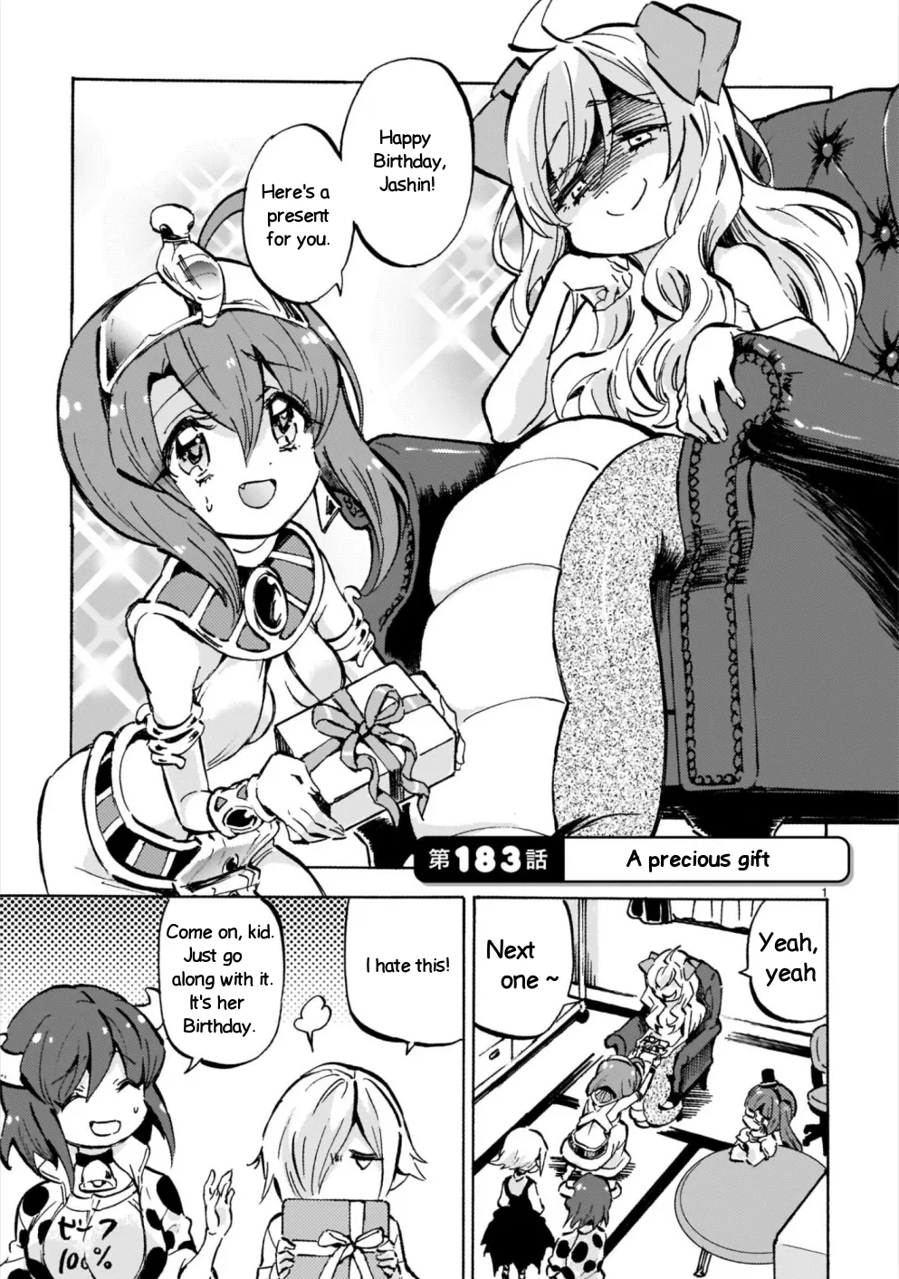 Read Jashin-chan Dropkick Chapter 183 - A precious gift Online