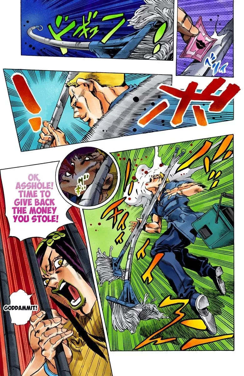 Read JoJo’s Bizarre Adventure Part 6: Stone Ocean Chapter 22 - Hermès' Sticker Part 2 Online