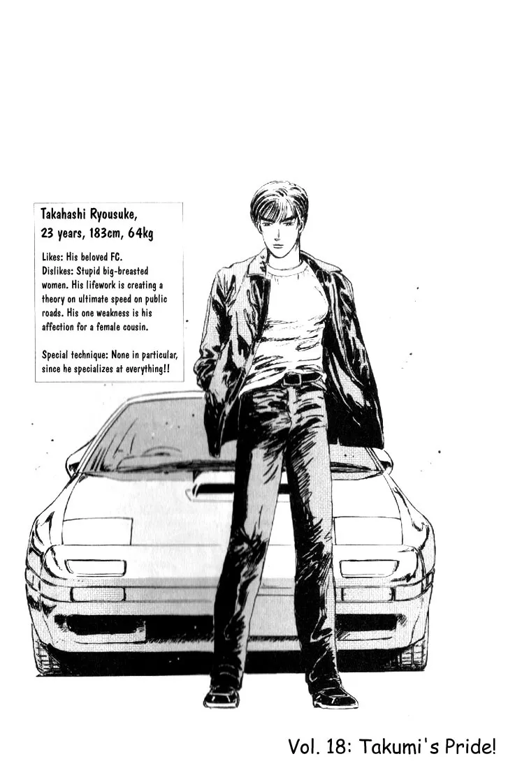 Read Initial D Chapter 18 - Takumi's Pride Online