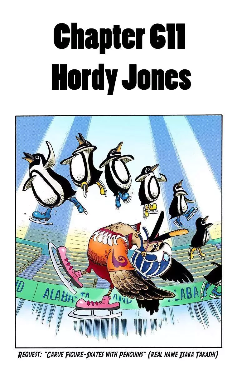 Read One Piece Chapter 611 - Hordy Jones Online