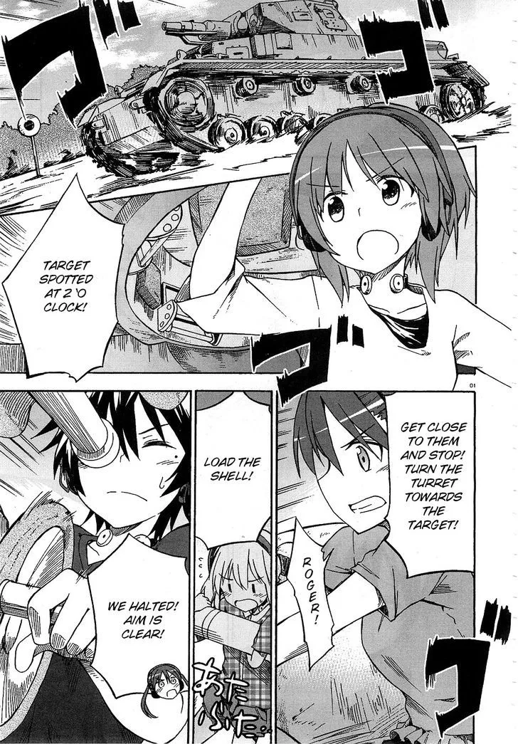 Read Girls & Panzer – Little Army Chapter 3 Online