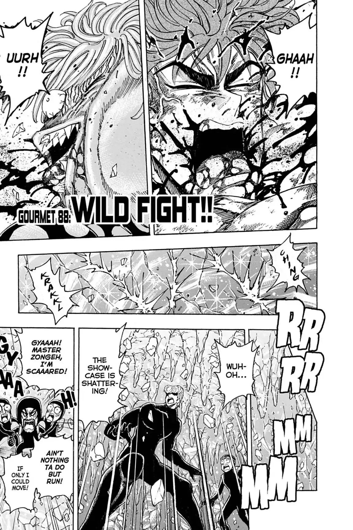 Read Toriko Chapter 88 - Vol.10 Gourmet 88: Wild Fight!! Online